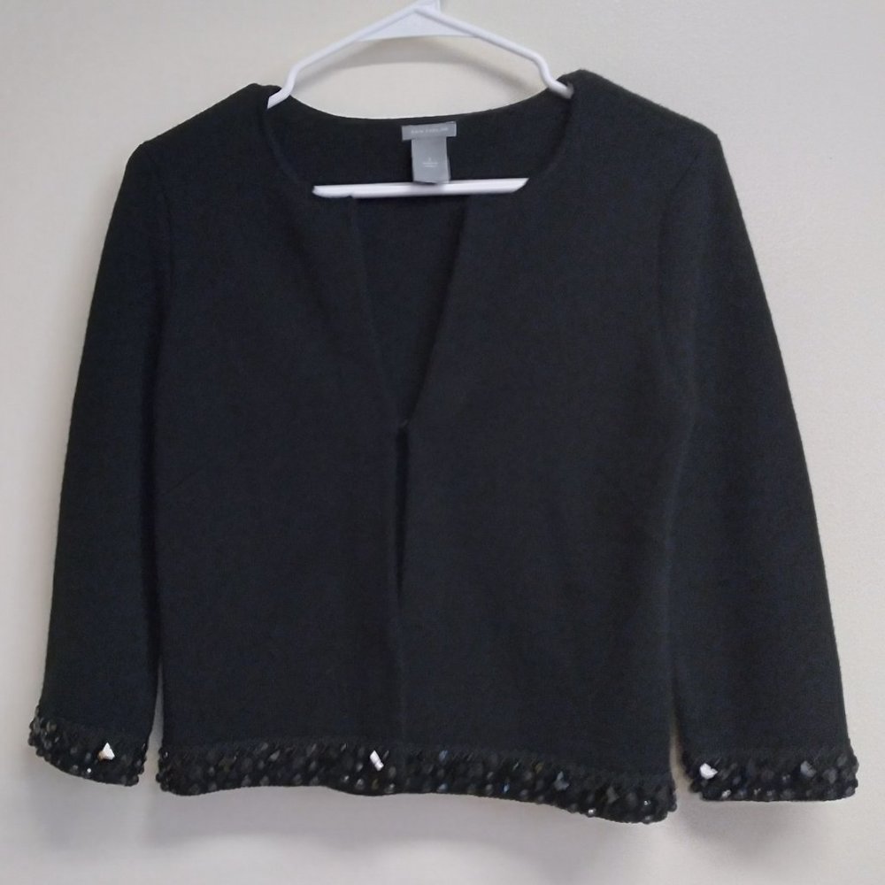 Ann Taylor 89% Merino Wool Short Sweater